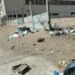 Basura, tierra y autos abandonados