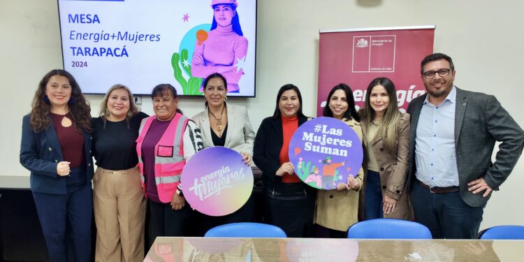 Coordinan y gestionan acciones que incentiven participación de más mujeres de Tarapacá en el sector energético