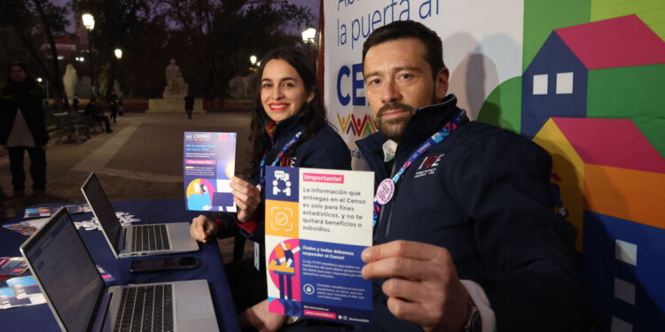 “No te quedes abajo del Censo”: MTT junto al INE despliegan campaña en última fase del censo