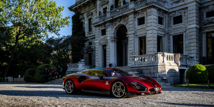 El nuevo Alfa Romeo 33 Stradale triunfa en el «Concorso di Eleganza di Villa d’Este»