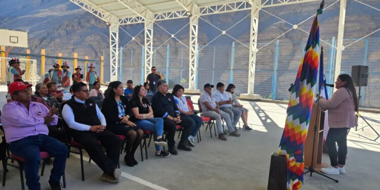 Inauguran cuatro obras de mejoramiento de espacios públicos en Camiña