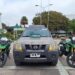 En fiscalización detectaron vehículo que circulaba con patente adulterada