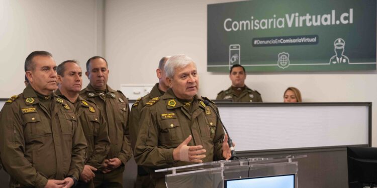 Carabineros lanzó nuevo módulo de la Comisaría Virtual