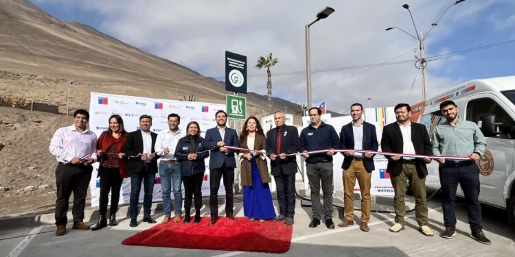 Inauguran nuevo punto de Carga Rápida para vehículos eléctricos en Iquique