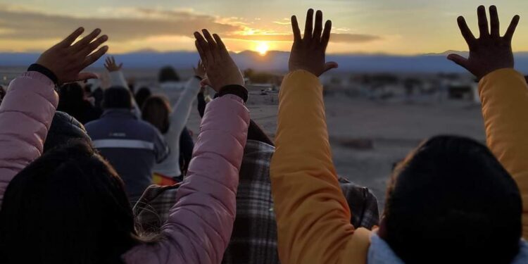 Machaq Mara reunió a las familias de Huara entorno al sol
