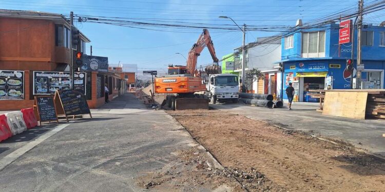 Colector público de Pedro Aguirre Cerda alcanza 100% de ejecución hidráulica