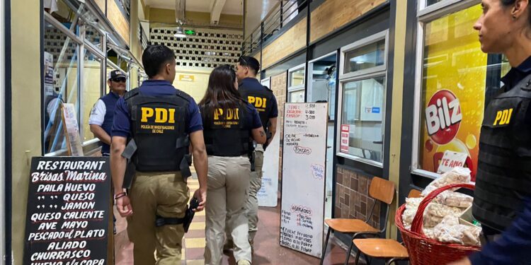 20 extranjeros denunciados: Fue el resultado del operativo de la PDI