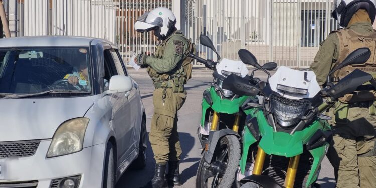 22 detenidos en rondas preventivas de Carabineros