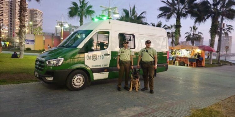 80 detenidos y 7 vehículos con encargo por robo recuperados este fin de semana