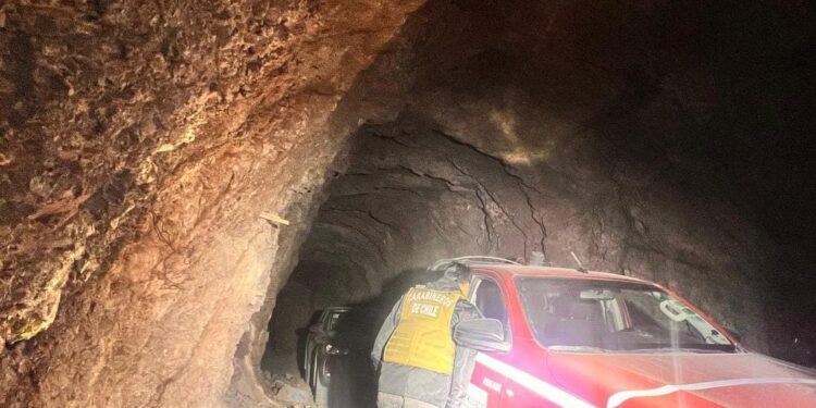 Camionetas estaban «en hibernación» al interior de pique minero