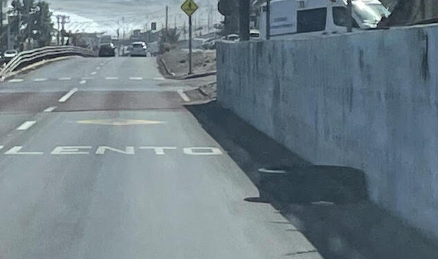 Neumáticos en avenida Arturo Prat