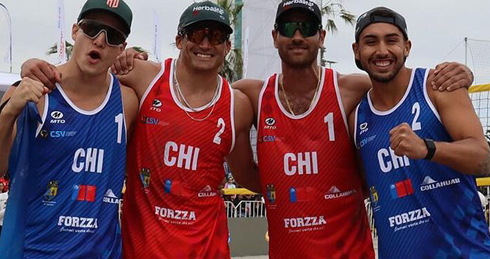 Los primos Grimalt clasifican al vóleibol playa chileno a los Juegos Olímpicos de París 2024