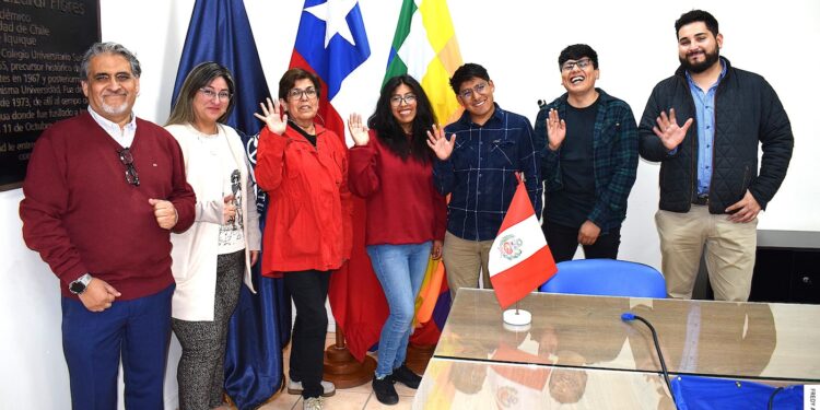 Estudiantes de Perú concluyeron pasantía académica en la UNAP