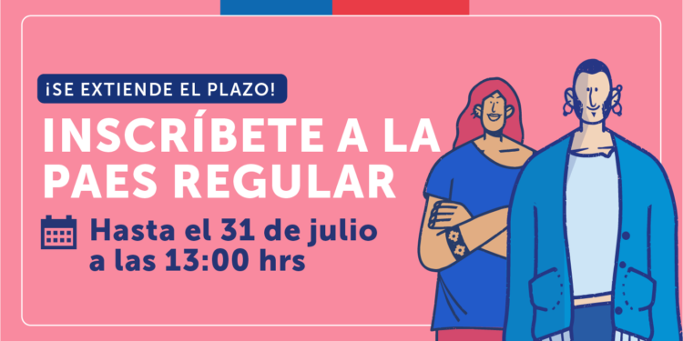 Mineduc y Demre anuncian extensión del plazo de inscripción a la PAES Regular