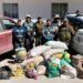 Más de media tonelada de alimentos de contrabando decomisados en servicio de Carabineros y el SAG