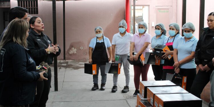 Seremis de Justicia, del Trabajo y de la Mujer promueven Reinserción Social de internas