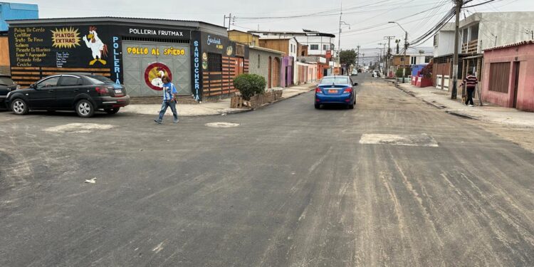 En su etapa final se encuentra el nuevo colector público de calle Pedro Aguirre Cerda