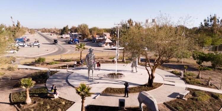 Recursos Gore Tarapacá: Inauguran renovada rotonda en La Tirana