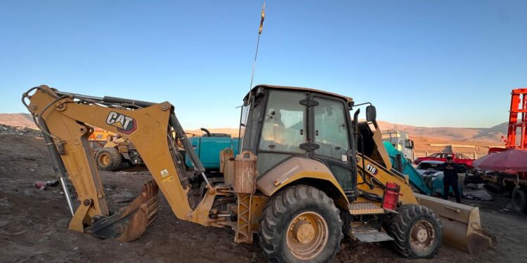 PDI Tarapacá recupera retroexcavadora avaluada en 120 millones de pesos