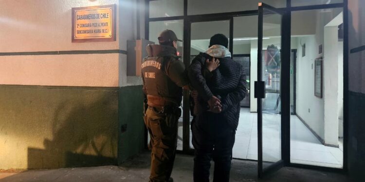 Detenido por Receptación de Vehículo Motorizado