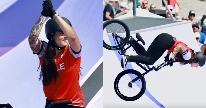 Macarena Pérez cumple notable actuación en el BMX Freestyle y avanza a la final del Park en los Juegos Olímpicos