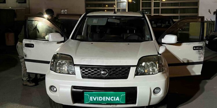 Carabineros recuperó vehículo sustraído en Alto Hospicio en robo con violencia y retención de víctima