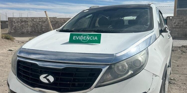 En Colchane detenido por recepción de vehículo  robado en Alto Hospicio