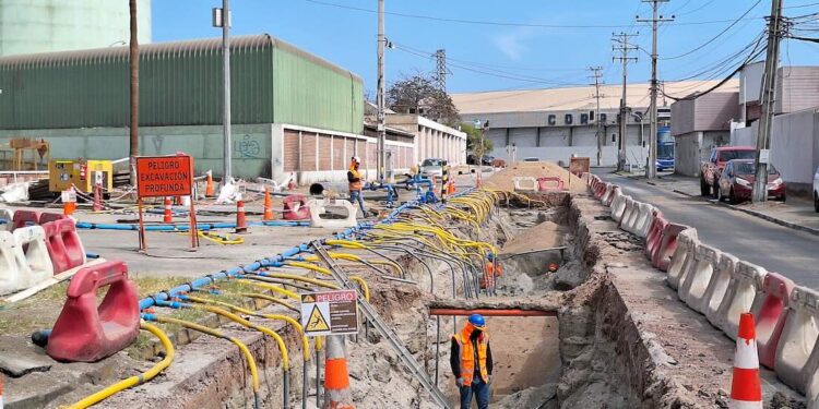 Avanza la construcción de la segunda fase de colector en calle Centenario