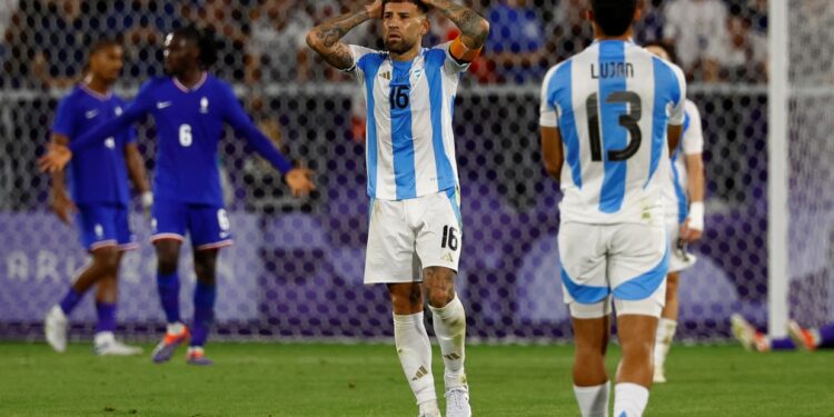 Francia derrotó 1-0 a Argentina y se clasificó a las semifinales de los Juegos Olímpicos