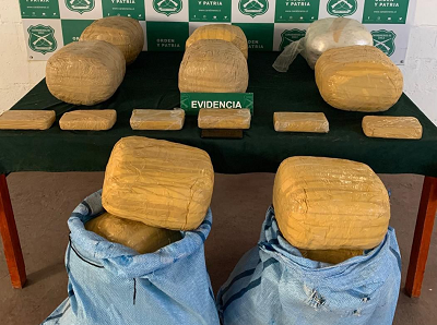 Fiscalía formalizó a cuatro bolivianos detenidos con 85 kilos de drogas