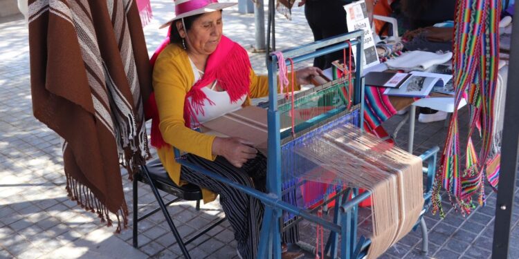 Mujeres indígenas del Tamarugal reciben reconocimientos y participan en feria de emprendedoras en su día