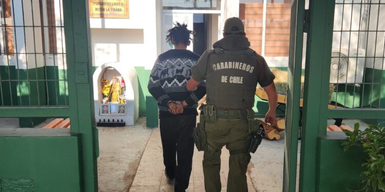 Extranjero detenido en La Tirana por receptación tiene orden de expulsión