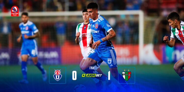 La “U” perdió con Palestino, pero igual lo dejó fuera de Copa Chile