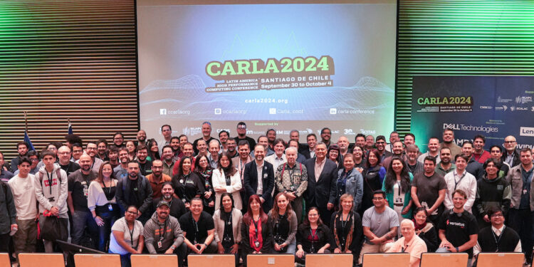 Universidad de Chile reúne a líderes mundiales en supercomputación e inteligencia artificial en CARLA 2024