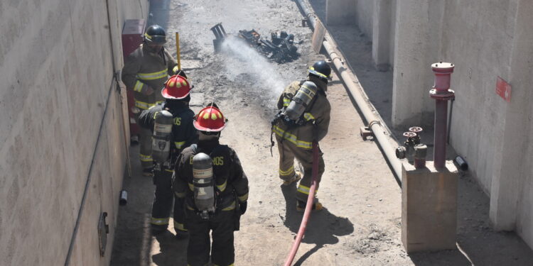 CDP de Pozo Almonte cumplió con simulacro de terremoto e incendio