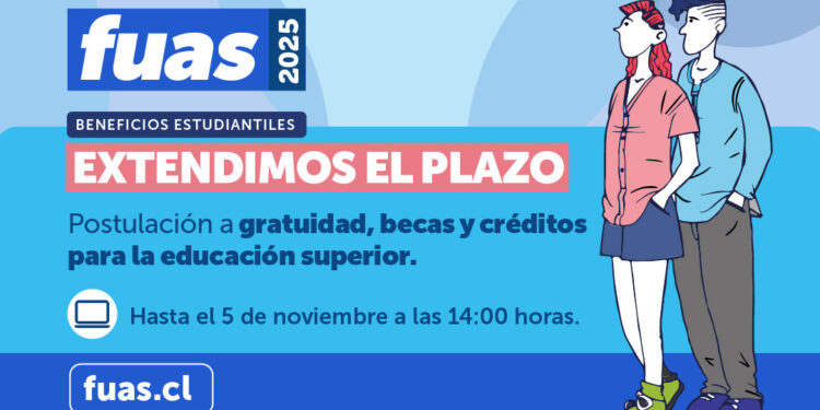 FUAS 2025: Mineduc extiende plazo para postular a la gratuidad y beneficios estudiantiles para la educación superior