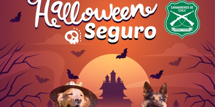 Carabineros de Tarapacá entrega consejos para Halloween