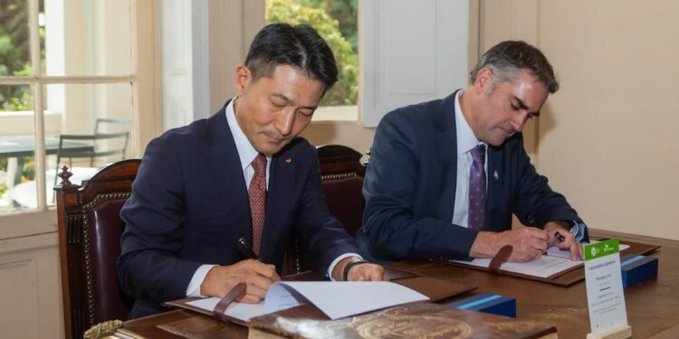 SQM Yodo Nutrición Vegetal y SK Enmove firman un acuerdo clave para asegurar el suministro de yodo para refrigerantes de automóviles eléctricos