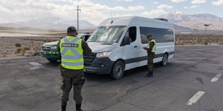 66 infractores detenidos por Carabineros durante el pasado fin de semana