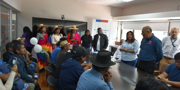 MOP acuerda medidas transitorias con vecinos de Colchane para mejorar ruta 15 CH