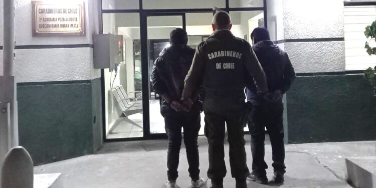 Carabineros de Huara decomisaron cerca de 3 mil 500 kilos de papas