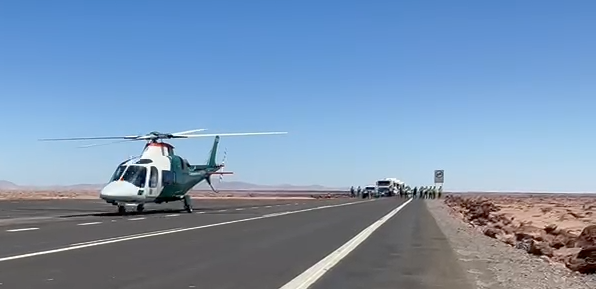 Un muerto y 3 heridos en accidente en cruce de Pintados; uno de ellos fue trasladado al Hospital de Iquique