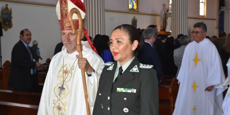 Iglesia Católica pidió a Dios por el trabajo que desarrolla Gendarmería