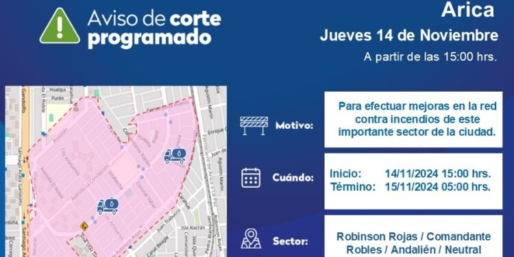 Aguas del Altiplano realizará mejoras en la red contra incendios