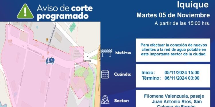 Aguas del Altiplano realizará conexión de nuevos clientes en sector Península de Cavancha