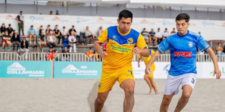 Gran final “Copa Collahuasi” de fútbol playa en Arena Cavancha este fin de semana