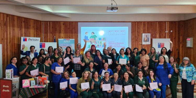 Jardines infantiles y escuelas de Tarapacá presentan experiencias del programa Biblioteca Migrante en Educación Parvularia