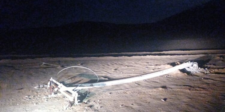 Robo de más de 7.500 metros de cable de cobre en el camino a Pisagua