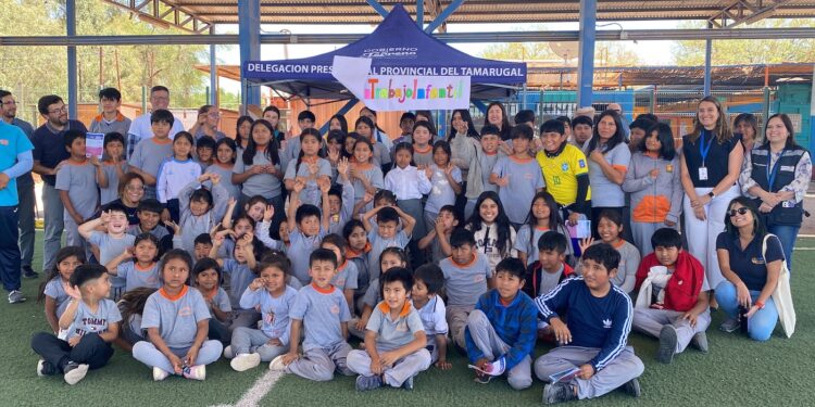 Estudiantes de Pintados le dicen No al Trabajo Infantil