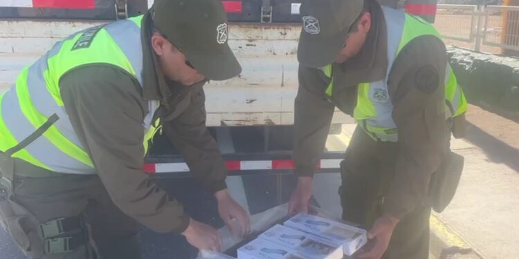 Más de 424 mil cajetillas de cigarrillos de contrabando incautó carabineros en Colchane